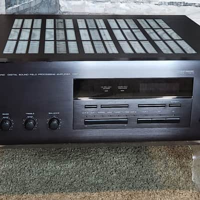 Yamaha Yamaha DSP-A970 is a vintage Digital Sound Field Processing Amplifier 90s  - Black image 4