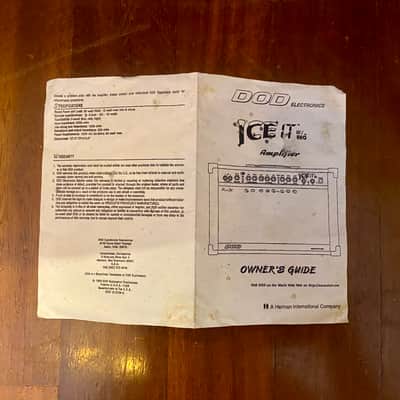 DOD G-28 “Ice-IT” 2x8” 60W Stereo Chorus MADE IN USA 1997 image 13