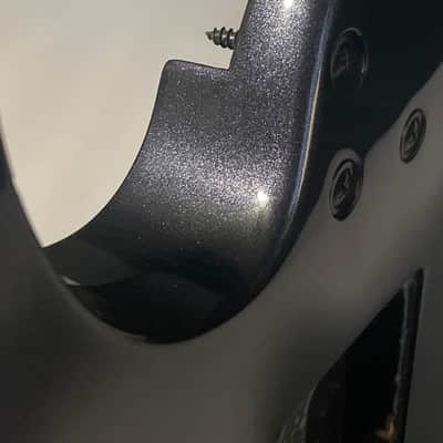 2004 Indonesian Ibanez RG220B Navy Metallic Basswood Guitar Body Floyd Ready image 19