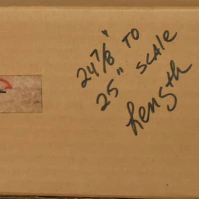 1960's Danelectro "Traditional Peghead/Bottle" Prototype Neck Natural w/Box image 21