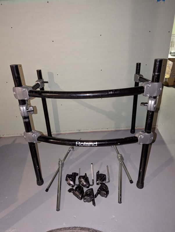 Roland MDS-12V Drum Rack Stand 2010s - Black image 1
