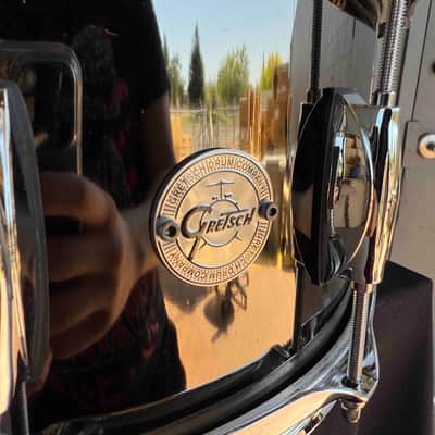 Gretsch Full Range Series Black Nickel over Steel 6.5x14 Snare Drum (Rm 4) image 2
