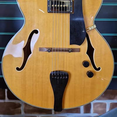 Epiphone Emperor Regent Gloss Natural 2008 Hollow Body Electric Guitar image 4
