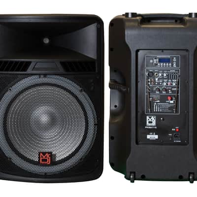 18" PA DJ 4000W Power Active Speaker Battery/Bluetooth/Amplifier/SD/USB/FM image 5