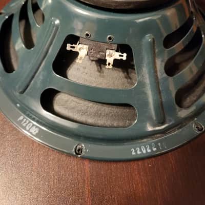 Jensen P12Q Vintage Alnico 12" 40-Watt 8ohm Guitar Speaker 2010s - Green image 3