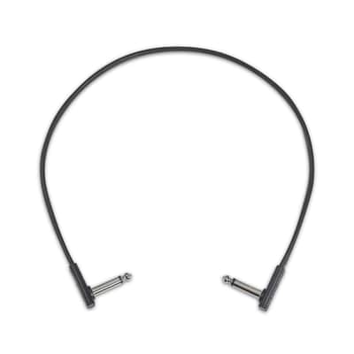 Rockboard Flat Patch Cable 45 cm / 17.72 in, Black image 2