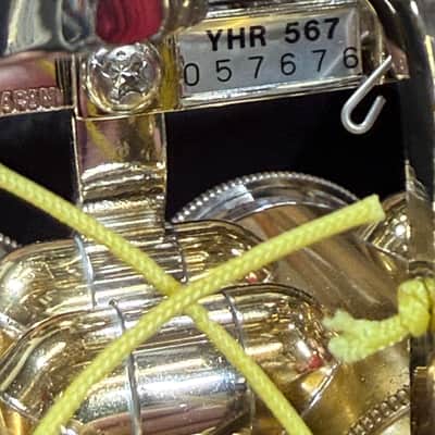 Yamaha YHR-567 Intermediate Double French Horn Lacquered Brass New Unplayed w/ Case Auth Dealer. #7676 image 15