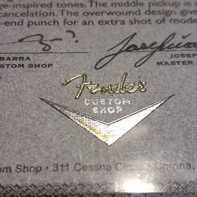 Pickup Fender Stratocaster 1960' Custom Shop Josefina Campos  Hand wound  'Mint Box'  NEW image 4