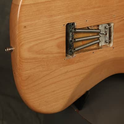 1974 Fender Stratocaster HSS Natural Refinish w/ Dimarzio humbucker image 14