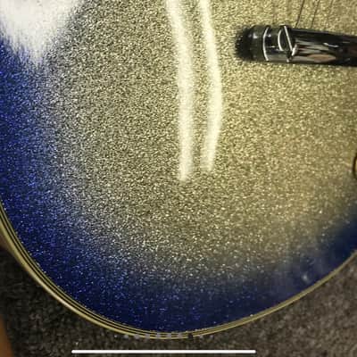 Epiphone Ace Frehley Blue Burst Silver Sparkle 1997 - Gloss image 7