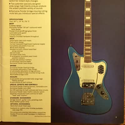 ORIGINAL Vintage 1970 Fender Fine Electric Instruments Catalog  96 pages - RARE FIND! image 2