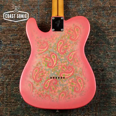1985 Fender '69 Vintage Reissue Telecaster TL69-75 Pink Paisley made in Japan MIJ image 3