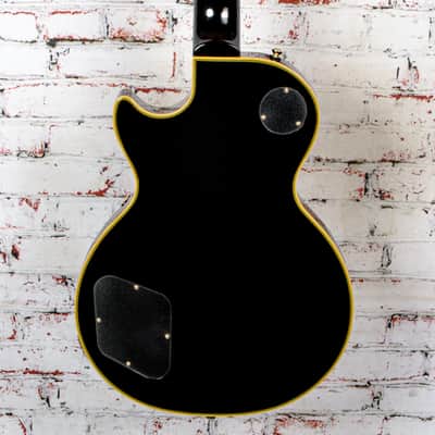 Epiphone - 2020 Joe Bonamassa Les Paul Custom Black Beauty Electric Guitar Antique Ebony w/OHSC and COA - USED image 5