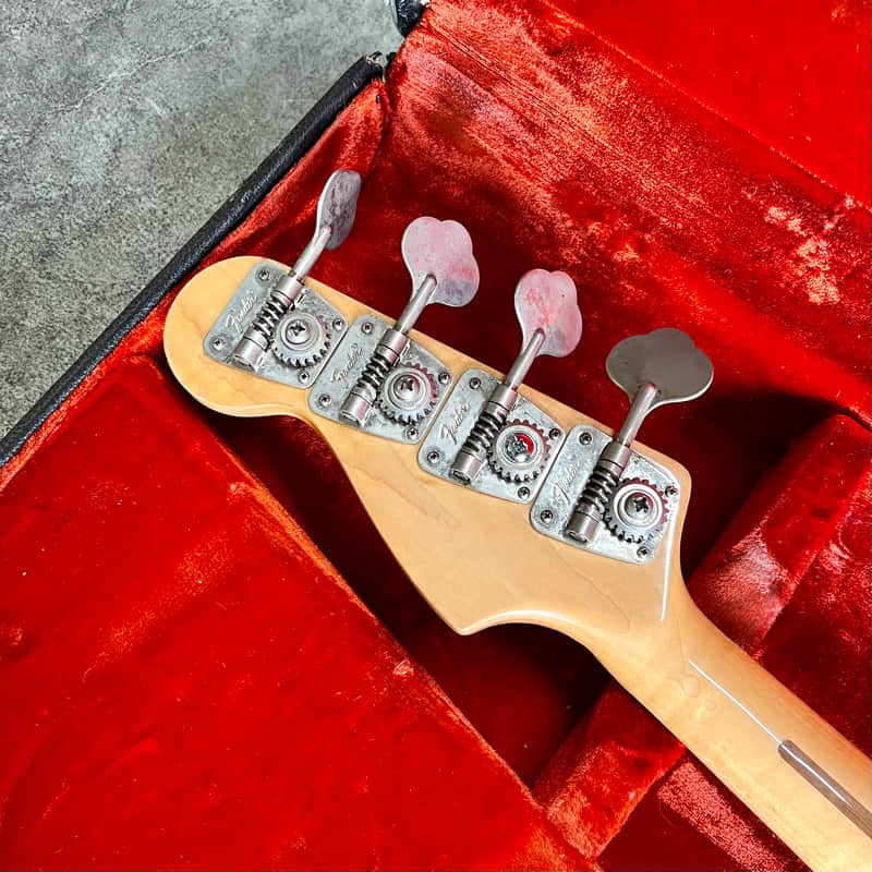 Fender Precision Bass 1976 Natural original vintage USA P | Reverb