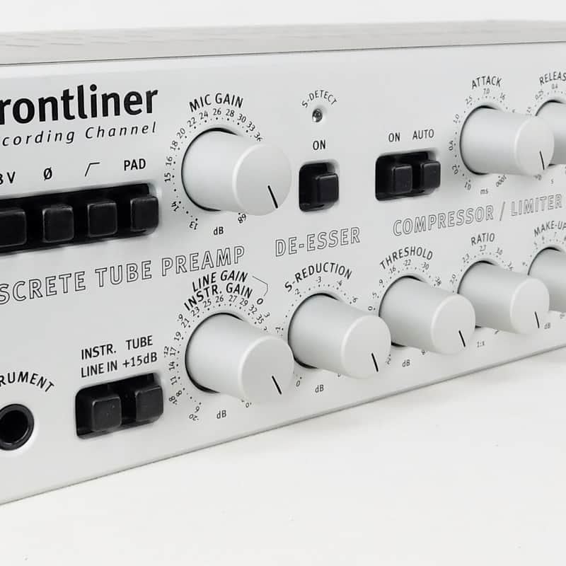 2010s SPL Frontliner Model 2800 Channel Strip Silver