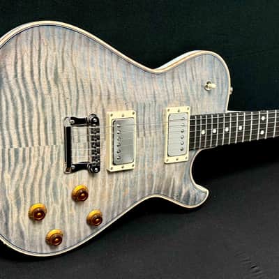 Knaggs Guitars - Kenai - Gloss Nitro Winter Solstice & White - T2 Maple/Mahogany Body - Mohogany Neck - Ebony Fret Board & Head Stock - Nickel Hardware - Bare Knuckle Mules - w/OHSC - Call for Best Price !!! image 5