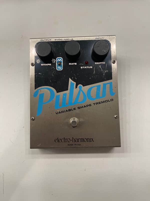 Electro Harmonix Original Pulsar Variable Shape Tremolo EHX Guitar Effect Pedal image 1
