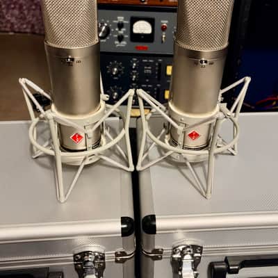 Golden Era Rare Stam “Red Badge” SA 87 / U87 Close serial # Pair ! Pre Braingasm , Classic Neumann tone image 1