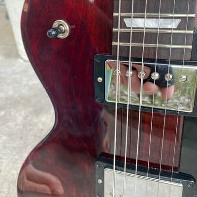 Gibson Les Paul Studio without Fretboard Binding 2019 - 2024 - Wine Red image 5