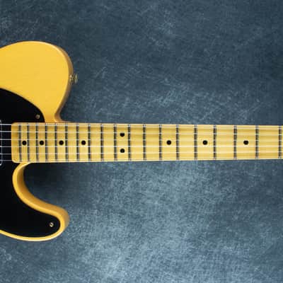 Fender Custom Shop 51 Nocaster Journeyman Relic Nocaster Blonde 57 Soft V Neck R149741 imagen 2