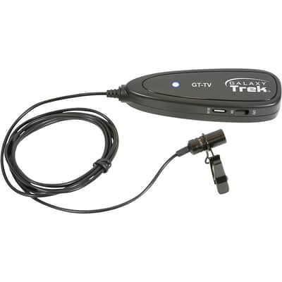 Galaxy Audio Galaxy Trek GT-V Portable Wireless Lavalier Microphone Regular Black image 10