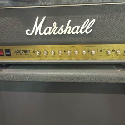 Marshall Marshall JCM 2000 DSL 50 Head + Marshall 1960A 4x12 Cabinet - Made in UK 2000s image 3