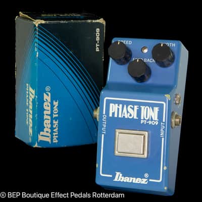 Ibanez PT-909 Phase Tone 1978 Japan, Version 4 Narrow Box with square switch.