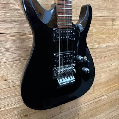 ESP LTD MH-50 Electric Guitar -2008 - Black- Floyd Rose Licensed Tremolo- 7lbs 11oz image 4