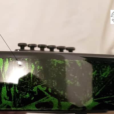 2020 Schecter C-1 FR S Silver Mountain in Toxic Venom; Comes with Gig Bag and Pro-Setup! image 11