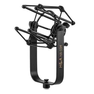 Electro-Voice RE20 Variable-D Dynamic Cardioid Microphone, BlackWith Shock Mount, Broadcast Arm & XLR Cable image 3