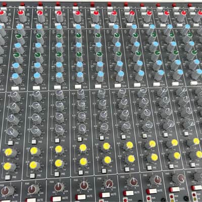 Allen & Heath GL2200-32 4-Group 32-Channel Mixing Console 2000s - Gray image 8