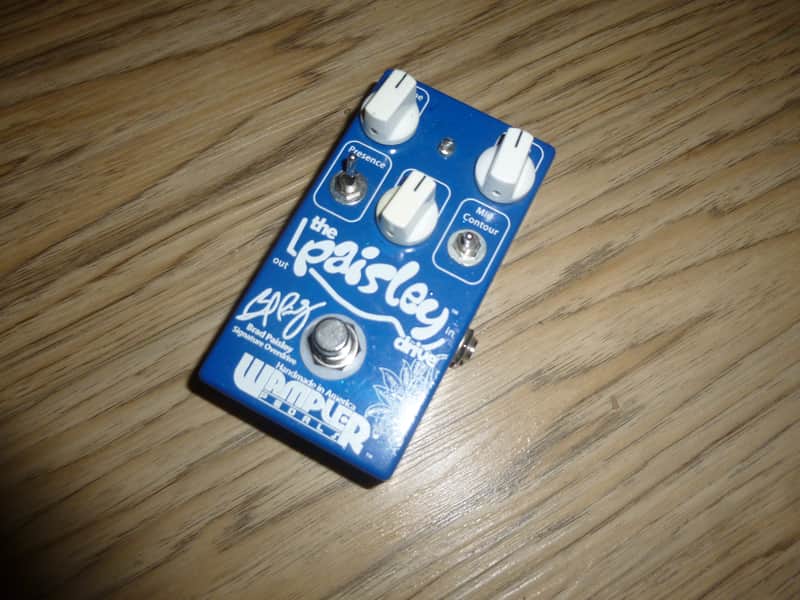 Wampler Paisley Drive 2010s - Blue image 1