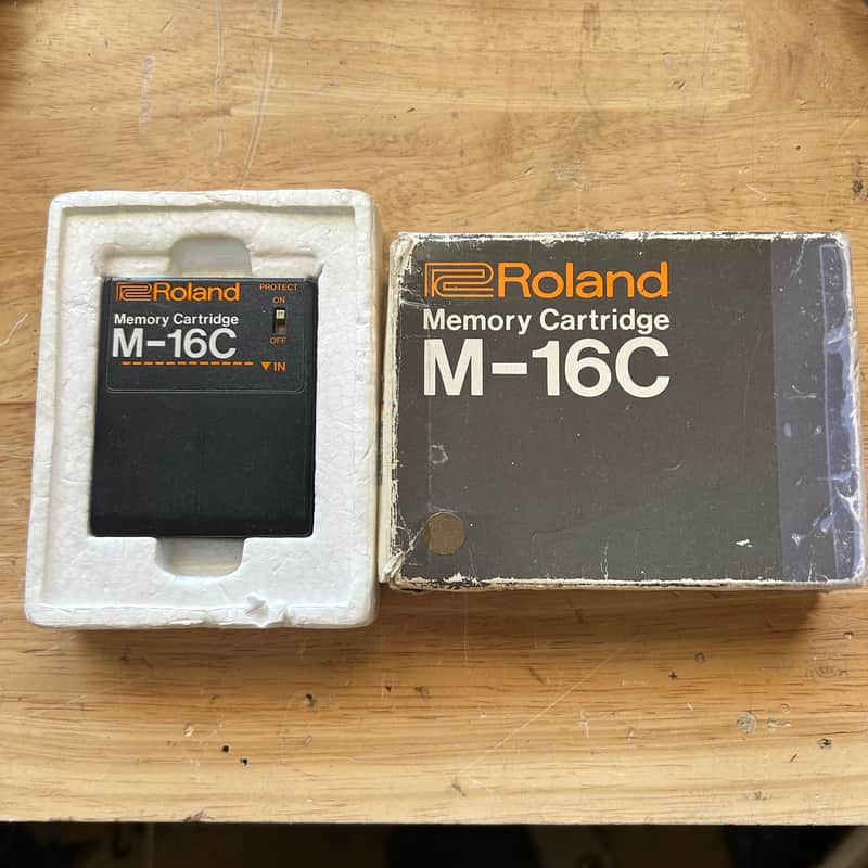 Roland M-16C Memory Cartridge w/ Box image 1