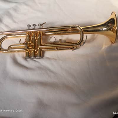 Yamaha YTR-200ADII Advantage Standard Bb Trumpet 2010s - Brass image 5