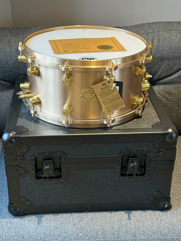 DW MFG True Cast Bell Bronze 7x14" Snare Drum 2025 - Present - Bronze image 1