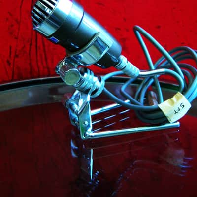 Vintage 1960's Lafayette 99-4524 dynamic harp microphone High Z harp mic w accessories Calrad Aiwa Olson Shield # 1 image 7