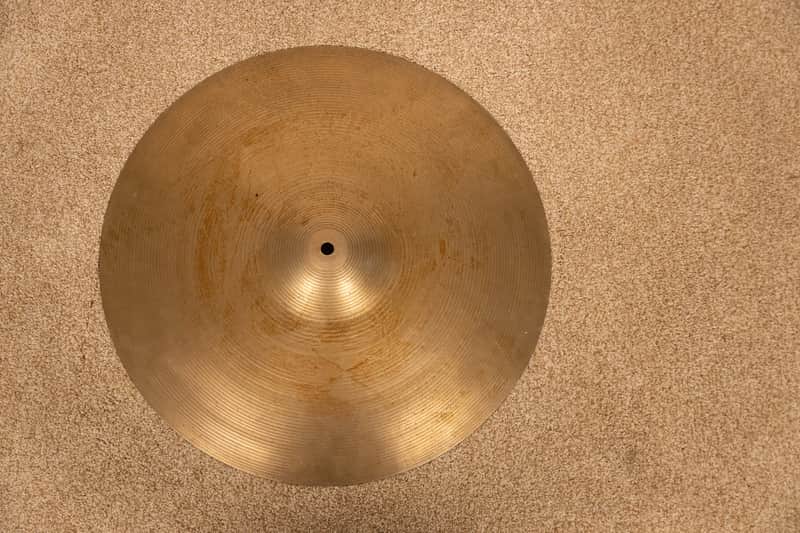 1970s Zildjian 18" A Thin Stamp Ride Cymbal 2208g image 1