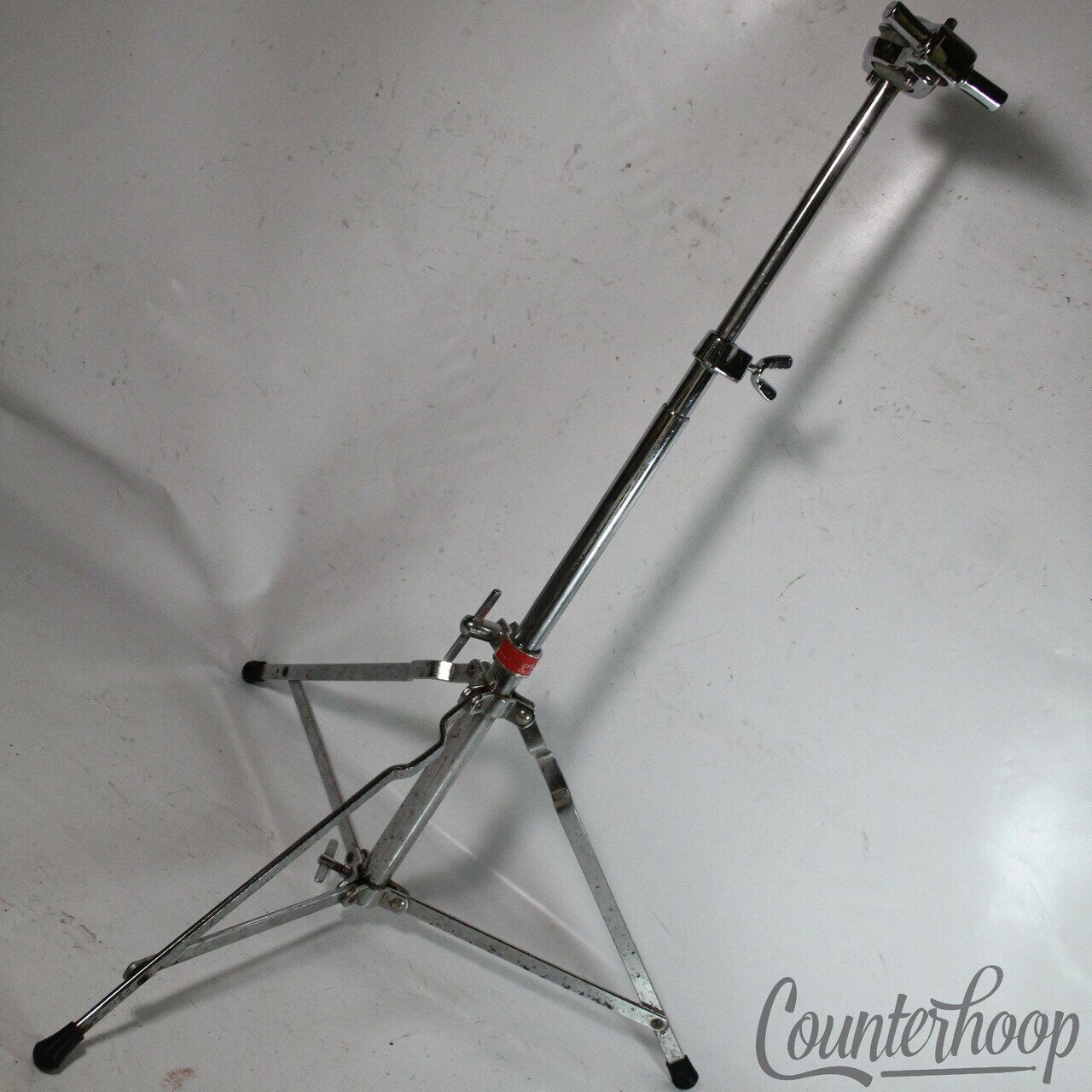 Slingerland Stand Double Tom Drum Mounts Holder Chrome Set-O-Matic Vintage70s#73 — main photograph