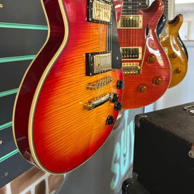 Epiphone Les Paul Custom Plus Heritage Cherry Sunburst 2006 Electric Guitar image 3