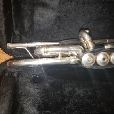 Bach Stradivarius Artisan AB190S Silver Trumpet! Chem Cleaned & Serviced! image 9