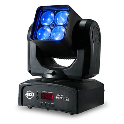 American DJ INN119 Inno Pocket Z4 4x10w Compact RGBW Moving Head LED Light