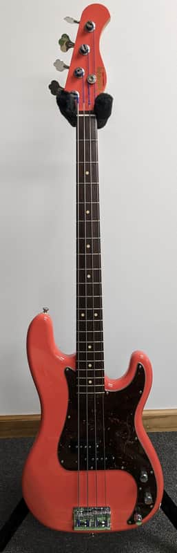 Sadowsky - NYC Ultra-Vintage P Bass 2005 - Faded Fiesta Red image 1
