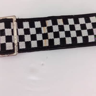 Hamer USA Branded "Bobby Lee" Checkerboard Guitar Strap image 4