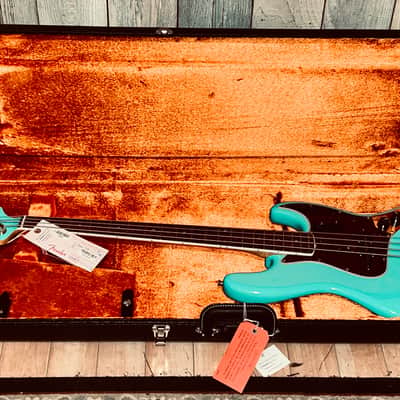 Fender American Vintage II 1966 Jazz Bass - Seafoam Green, IN Stock, Pro Setup & Ships Fast ! image 16