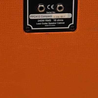 Orange PPC412 240-Watt 4x12" Guitar Cabinet 2010s - Orange image 4