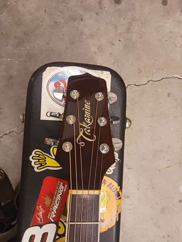 Takamine EP325SRCA 1992 - Candy Apple Red image 1