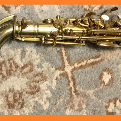 " THE CABIN " GOLD PLATE / SILVER HI-LITES STENBERG PORTRAIT C. G. CONN 1925 CHU BERRY ALTO SAXOPHONE REPAD READY FREE SHIP image 15