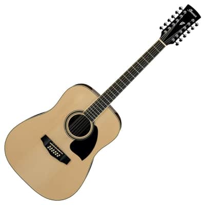 Ibanez PF1512-NT 12-String Acoustic Guitar Natural Finish image 1
