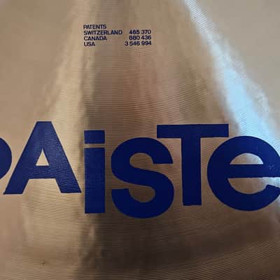 Paiste 22" Formula 6O2 Heavy Flatride image 6