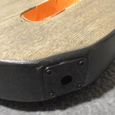 Swamp Ash Telecaster Body  2018 Black / Natural image 10